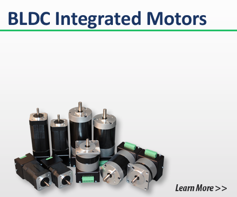 brushless dc integrated motors